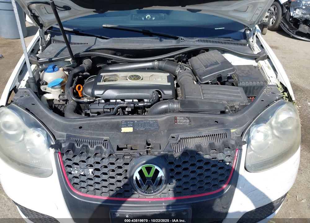 2009 VOLKSWAGEN GTI VIN: WVWFD71K89W047942