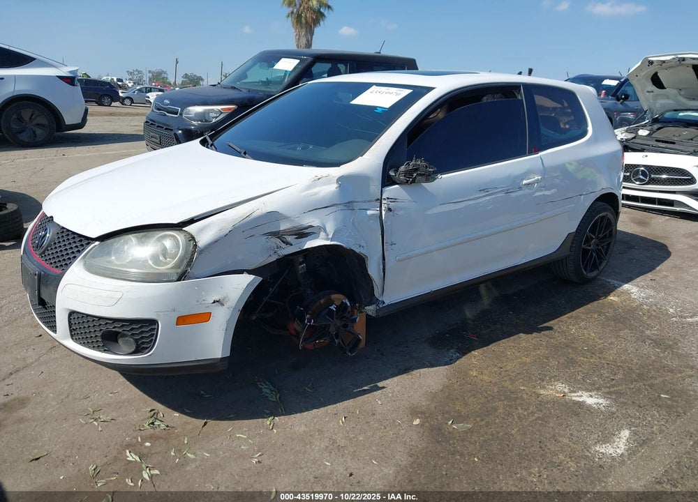 2009 VOLKSWAGEN GTI VIN: WVWFD71K89W047942