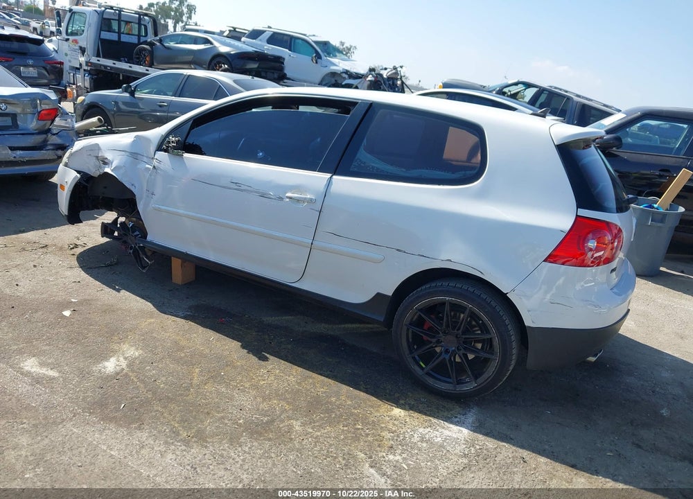 2009 VOLKSWAGEN GTI VIN: WVWFD71K89W047942