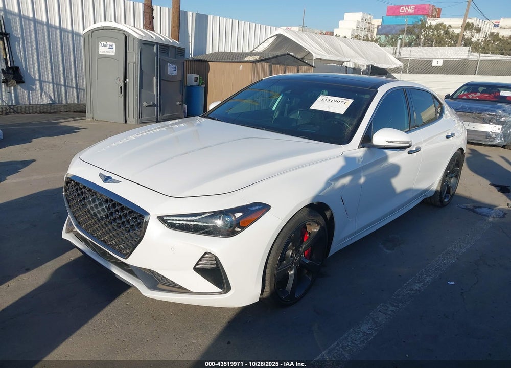 2019 GENESIS G70 3.3T ADVANCED VIN: KMTG34LE4KU031253