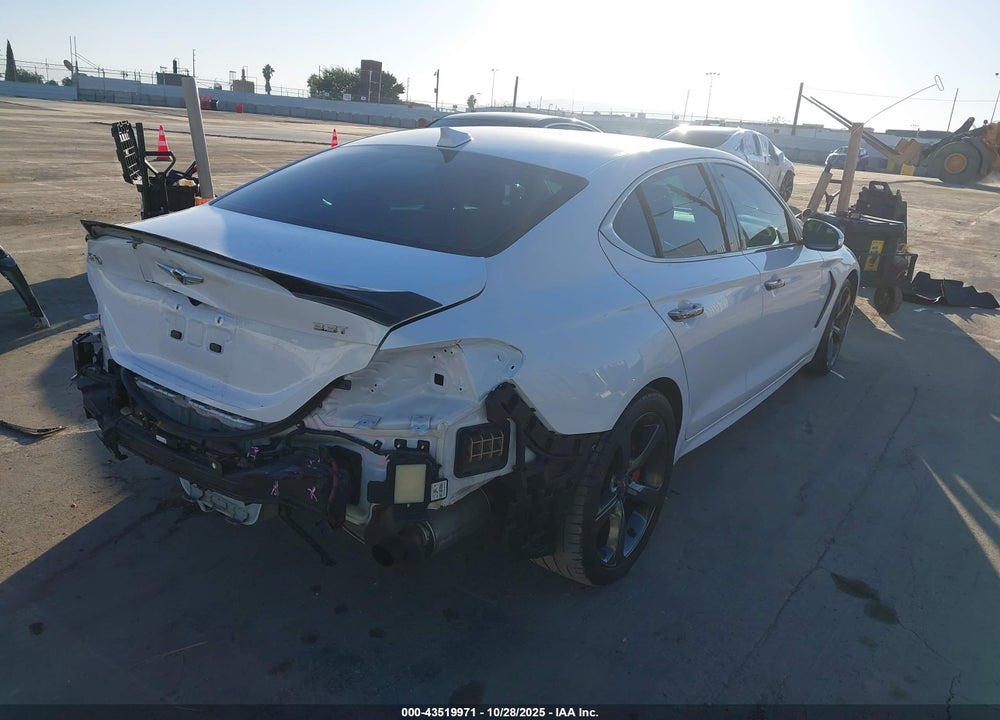 2019 GENESIS G70 3.3T ADVANCED VIN: KMTG34LE4KU031253