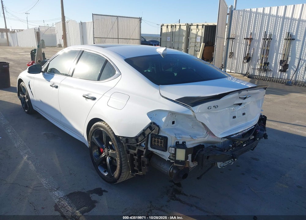 2019 GENESIS G70 3.3T ADVANCED VIN: KMTG34LE4KU031253