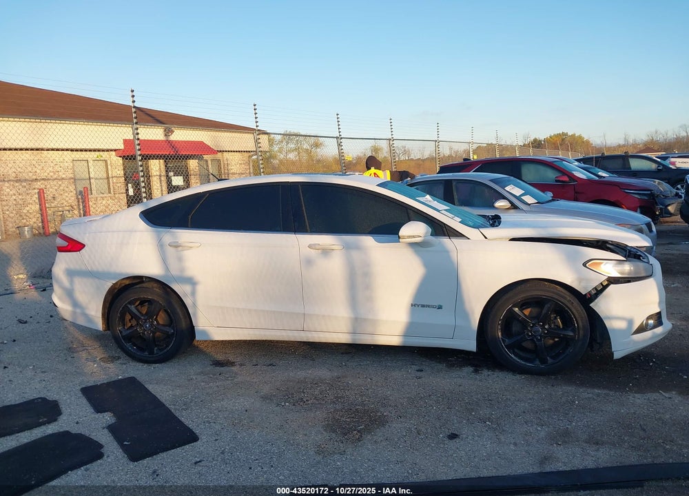 2013 FORD FUSION HYBRID SE VIN: 3FA6P0LU0DR267283