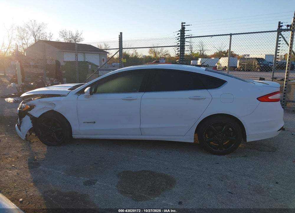 2013 FORD FUSION HYBRID SE VIN: 3FA6P0LU0DR267283