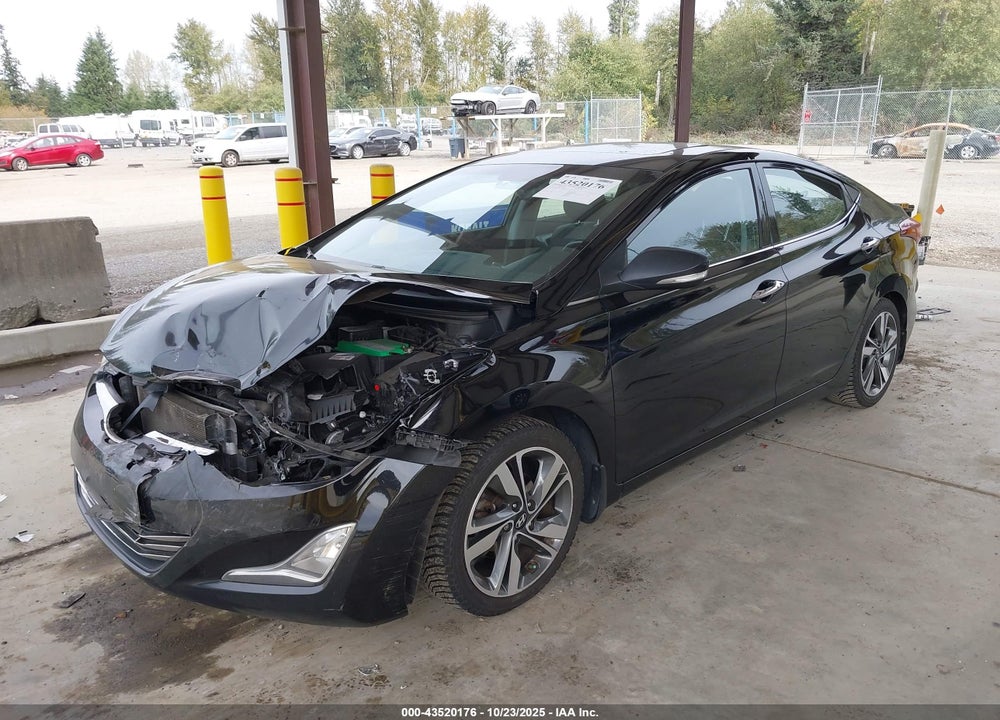 2016 HYUNDAI ELANTRA LIMITED VIN: KMHDH4AEXGU553247
