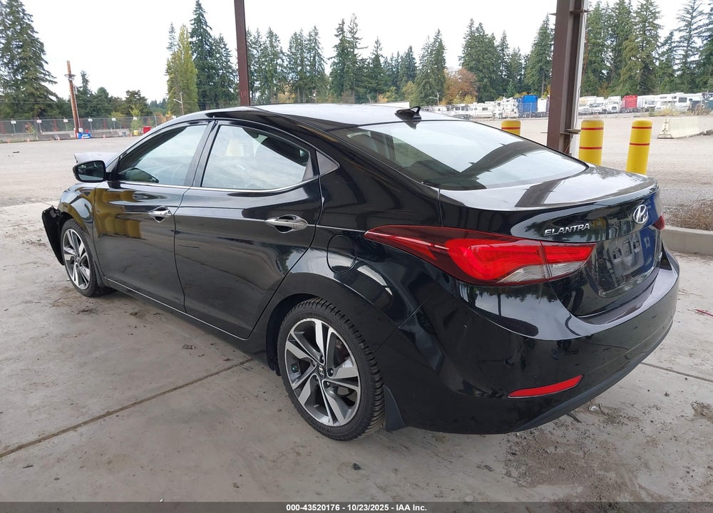 2016 HYUNDAI ELANTRA LIMITED VIN: KMHDH4AEXGU553247