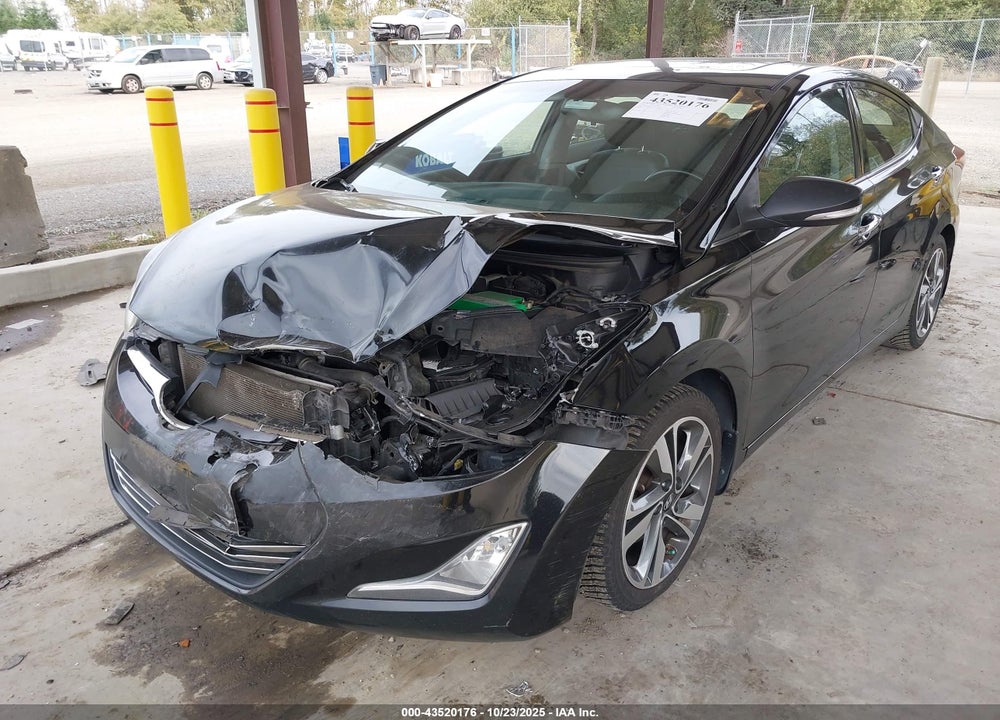 2016 HYUNDAI ELANTRA LIMITED VIN: KMHDH4AEXGU553247