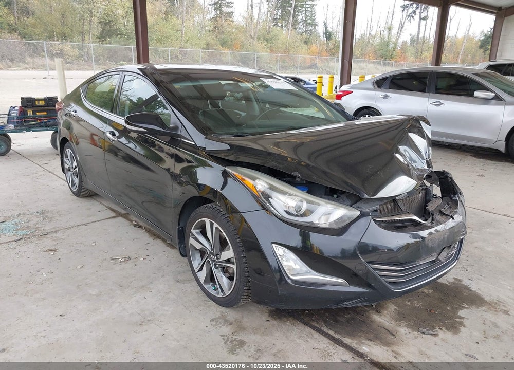 2016 HYUNDAI ELANTRA LIMITED VIN: KMHDH4AEXGU553247