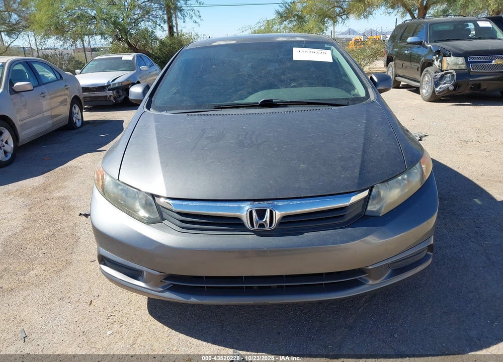 2012 HONDA CIVIC EX VIN: 2HGFB2F89CH573672