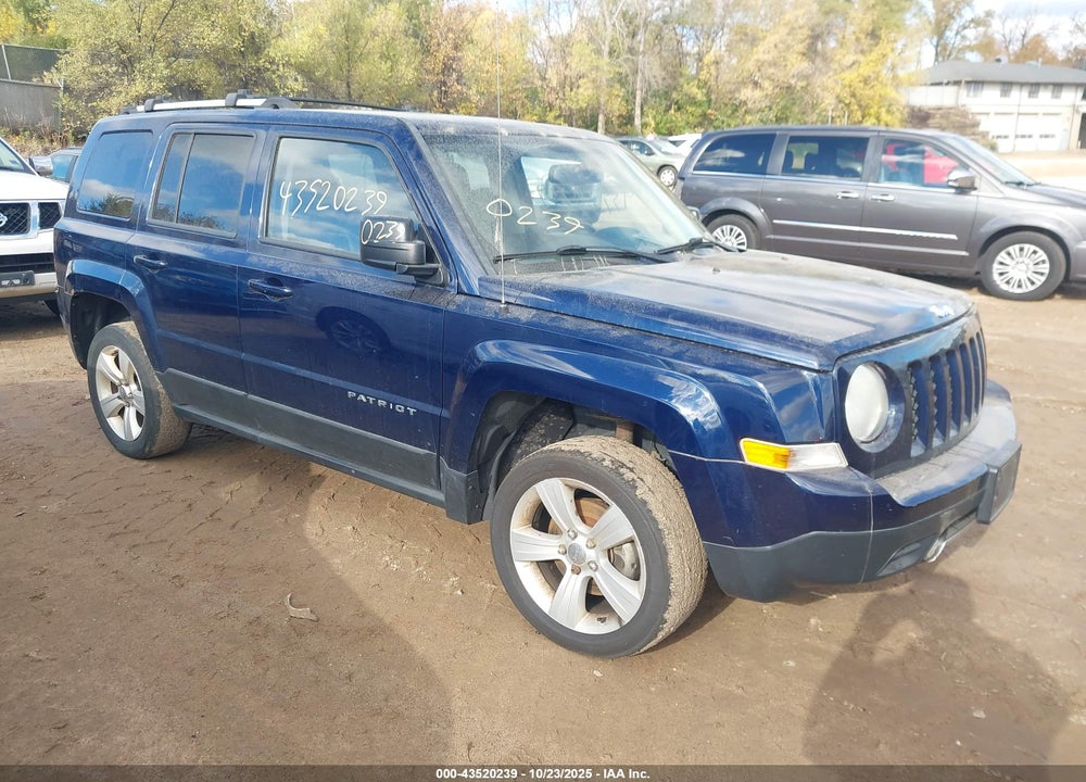 2012 JEEP PATRIOT LIMITED VIN: 1C4NJRCB6CD667396