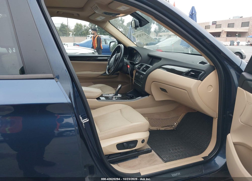 2013 BMW X3 VIN: 5UXWX9C50D0A27899
