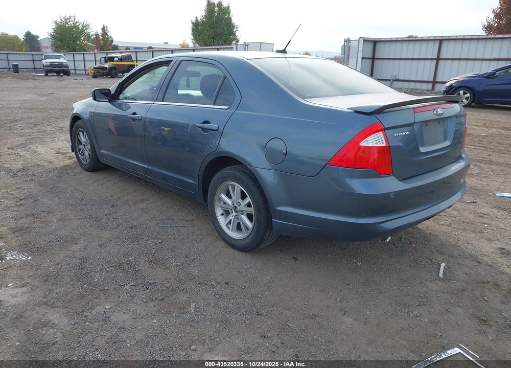 2011 FORD FUSION SE VIN: 3FAHP0HA5BR222098