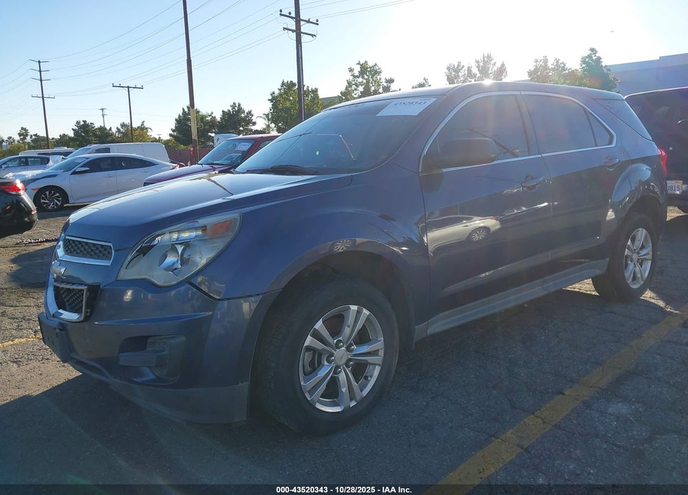 2013 CHEVROLET EQUINOX LS VIN: 2GNALBEK3D6234638