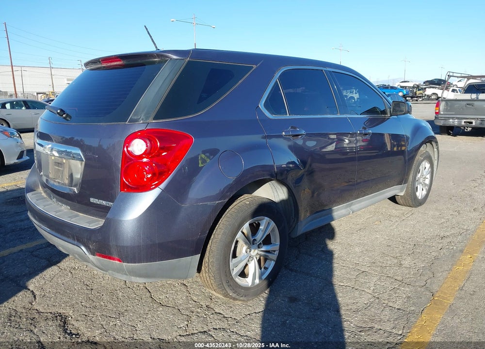 2013 CHEVROLET EQUINOX LS VIN: 2GNALBEK3D6234638