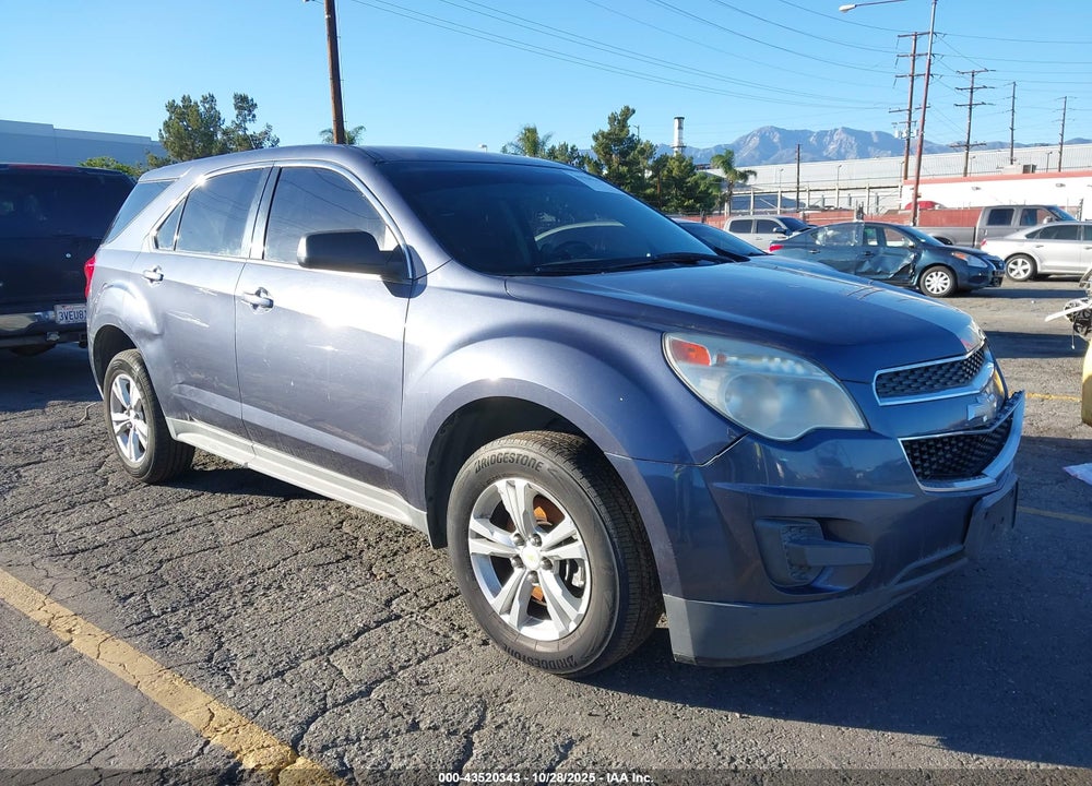 2013 CHEVROLET EQUINOX LS VIN: 2GNALBEK3D6234638