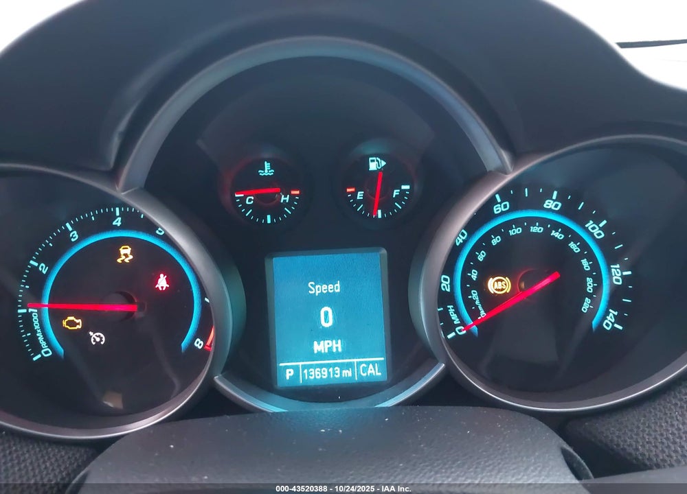 2012 CHEVROLET CRUZE VIN: 1G1PG5SC8C7236088