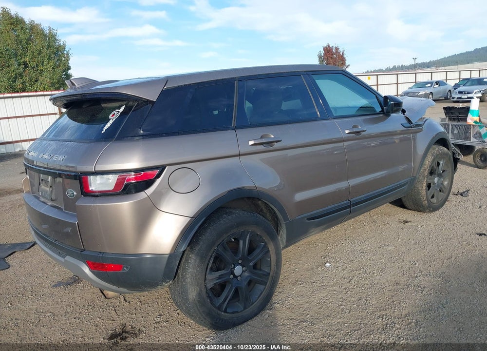 2016 LAND ROVER RANGE ROVER EVOQUE SE/SE PREMIUM VIN: SALVP2BGXGH102417