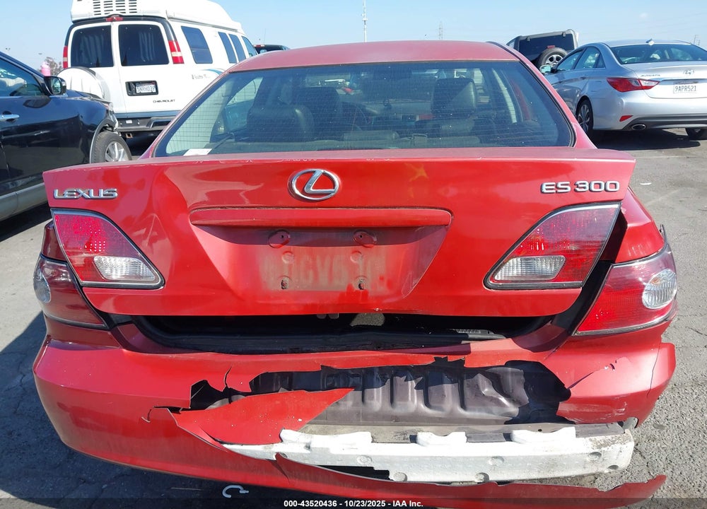 2003 LEXUS ES 300 VIN: JTHBF30G536008519