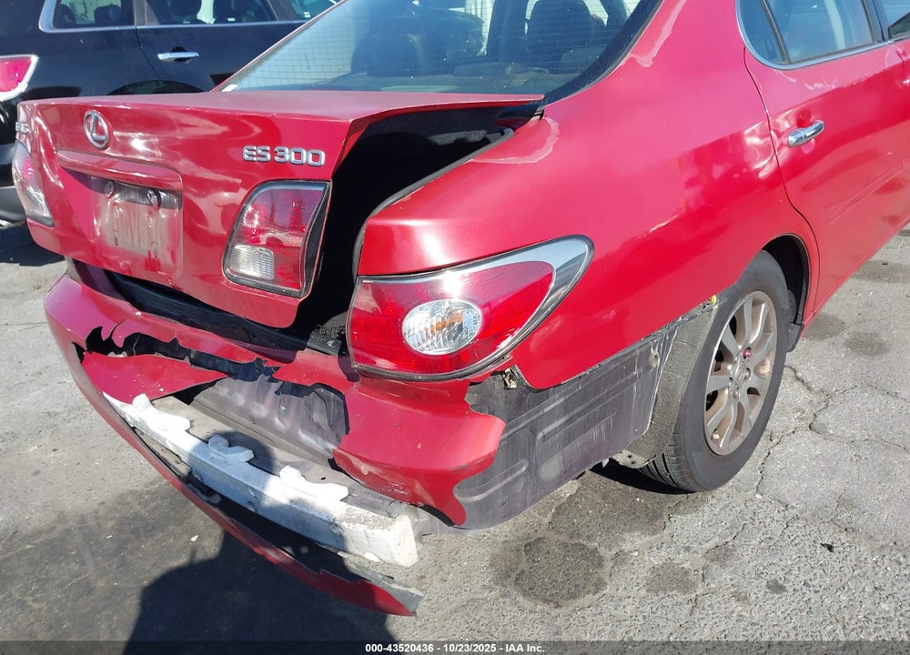 2003 LEXUS ES 300 VIN: JTHBF30G536008519