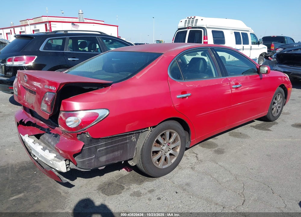 2003 LEXUS ES 300 VIN: JTHBF30G536008519