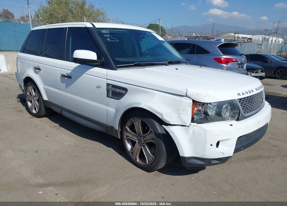 2011 LAND ROVER RANGE ROVER SPORT SUPERCHARGED VIN: SALSH2E44BA264885