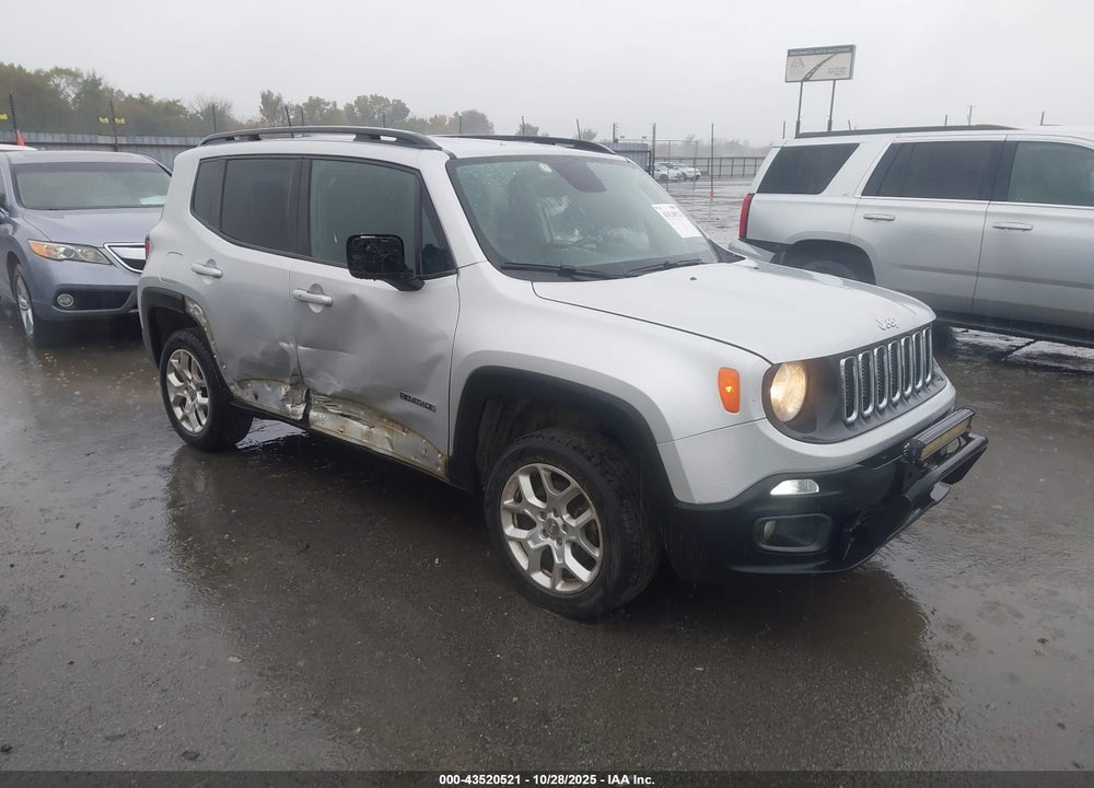 2018 JEEP RENEGADE LATITUDE 4X4 VIN: ZACCJBBB5JPJ07090
