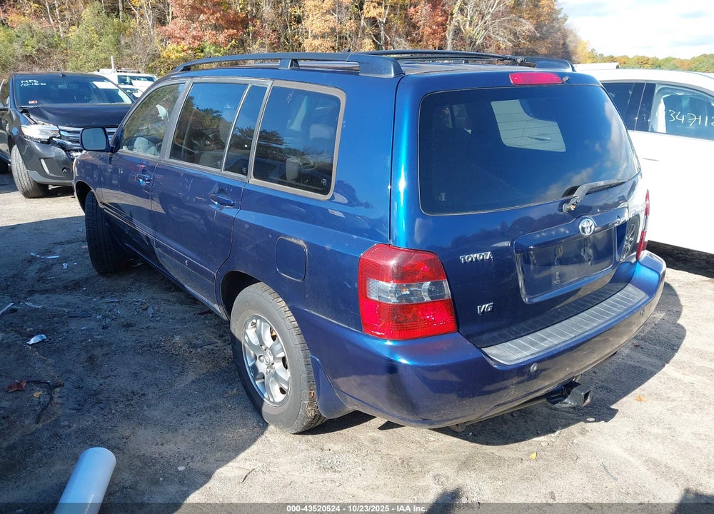 2005 TOYOTA HIGHLANDER LIMITED V6/V6 VIN: JTEGP21A350055381