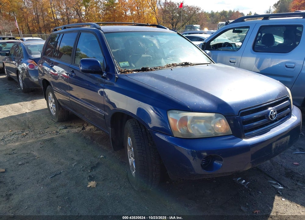 2005 TOYOTA HIGHLANDER LIMITED V6/V6 VIN: JTEGP21A350055381