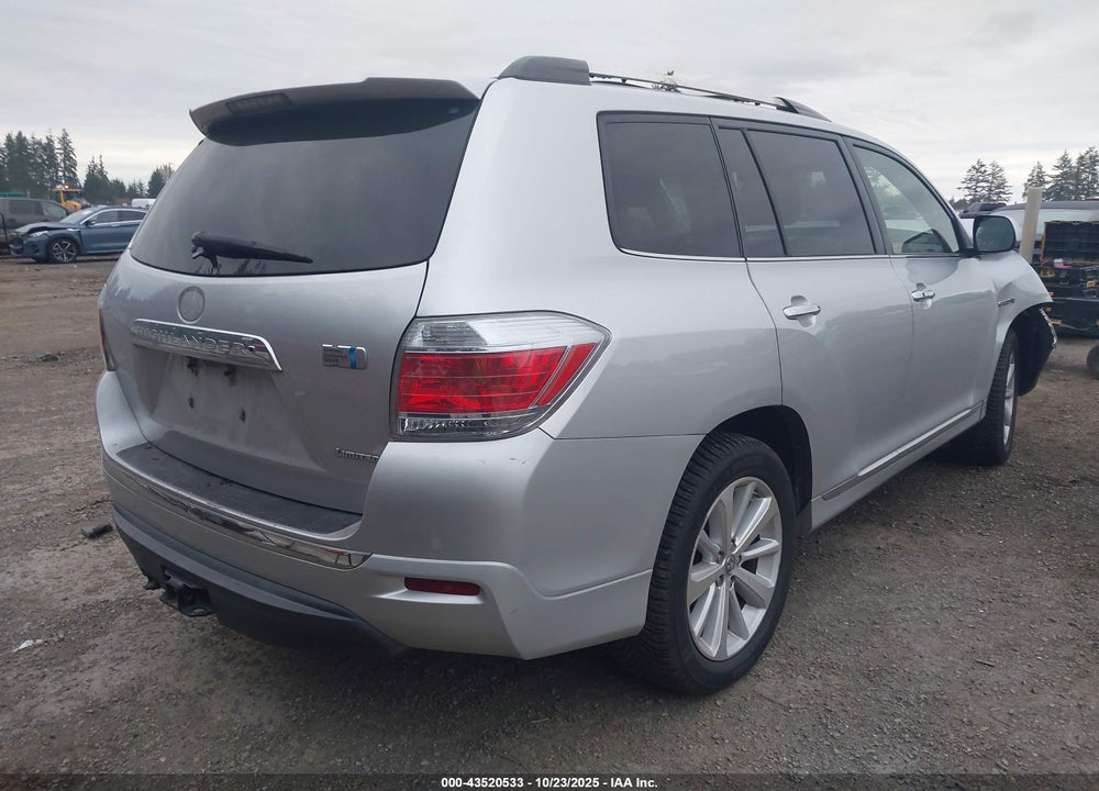 2012 TOYOTA HIGHLANDER HYBRID LIMITED V6 VIN: JTEDC3EH9C2010474