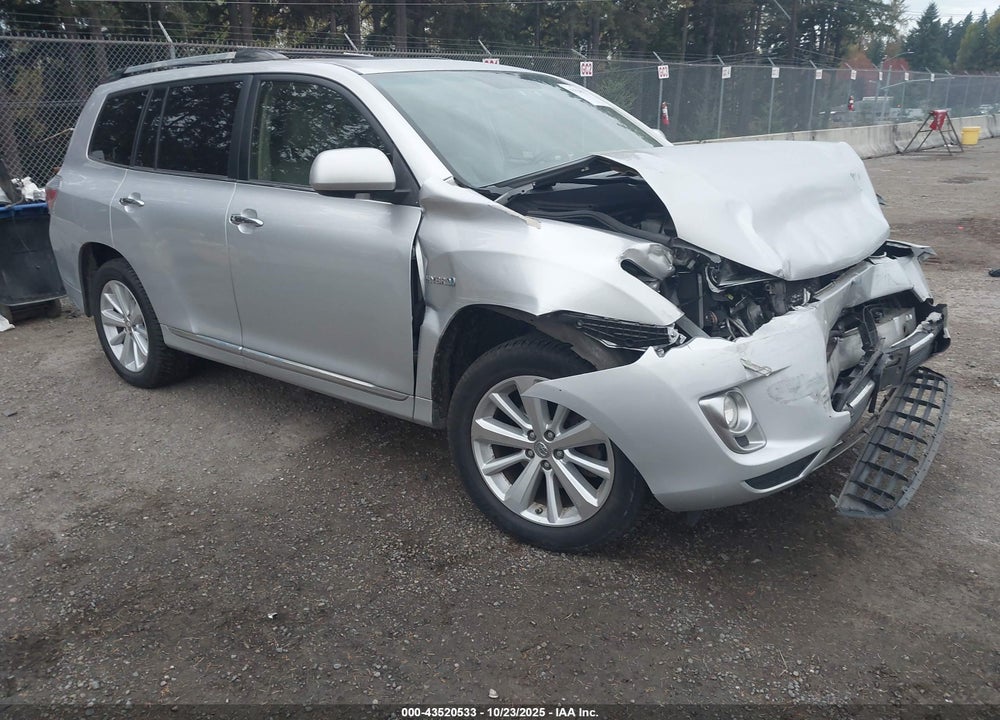 2012 TOYOTA HIGHLANDER HYBRID LIMITED V6 VIN: JTEDC3EH9C2010474