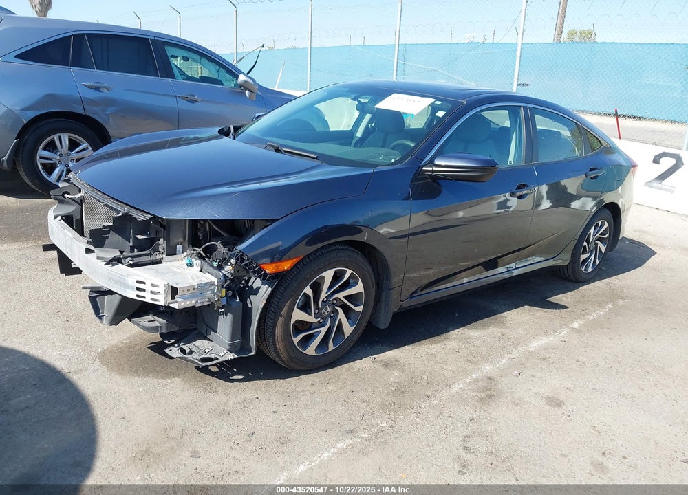 2017 HONDA CIVIC EX VIN: 19XFC2F71HE013702