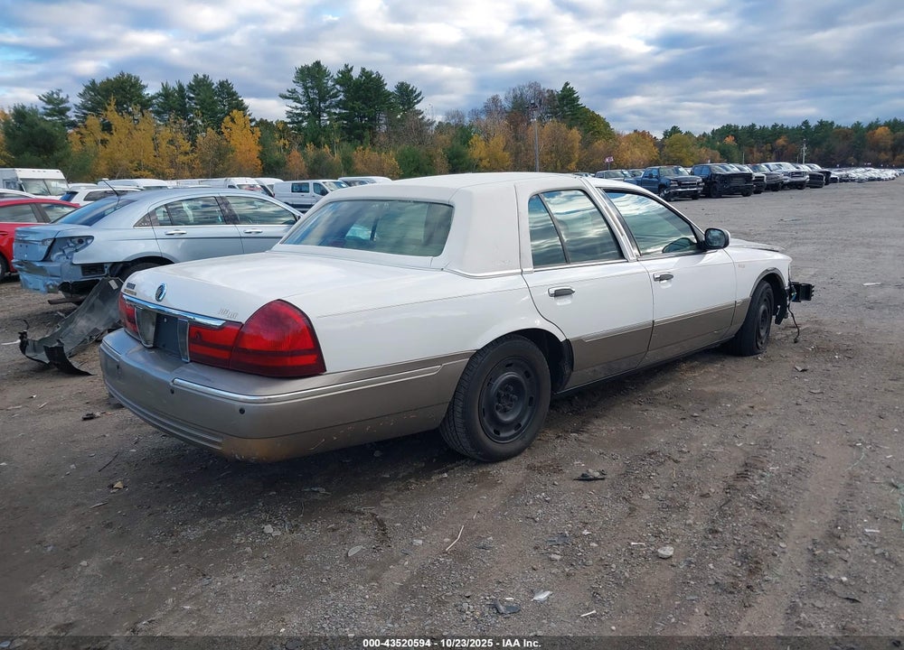 2003 MERCURY GRAND MARQUIS GS VIN: 2MEFM74W23X644125