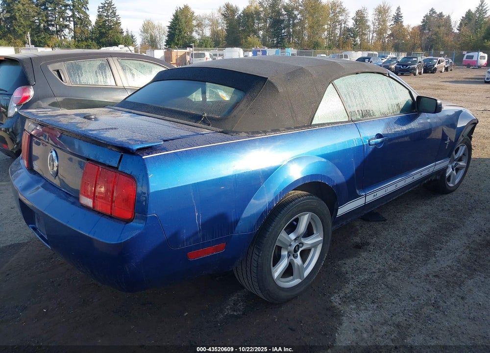 2007 FORD MUSTANG VIN: 1ZVFT84N075334268