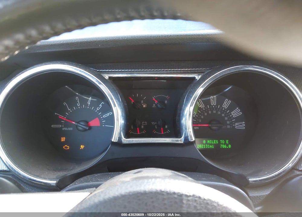 2007 FORD MUSTANG VIN: 1ZVFT84N075334268
