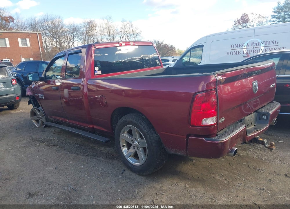 2017 RAM 1500 VIN: 1C6RR7FT2HS660474