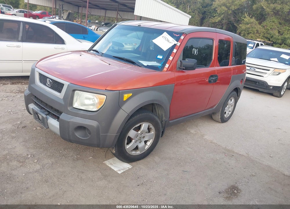 2004 HONDA ELEMENT EX VIN: 5J6YH18604L004428
