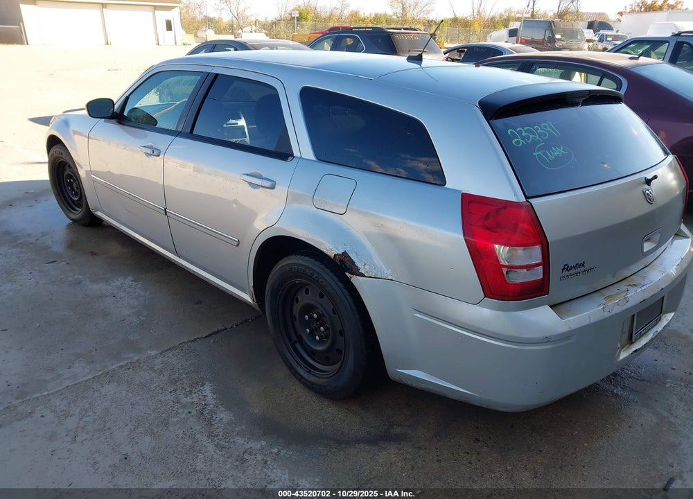 2008 DODGE MAGNUM SXT VIN: 2D4FV37V38H232391