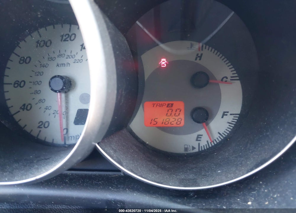2008 MAZDA 3 VIN: JM1BK12F881155914