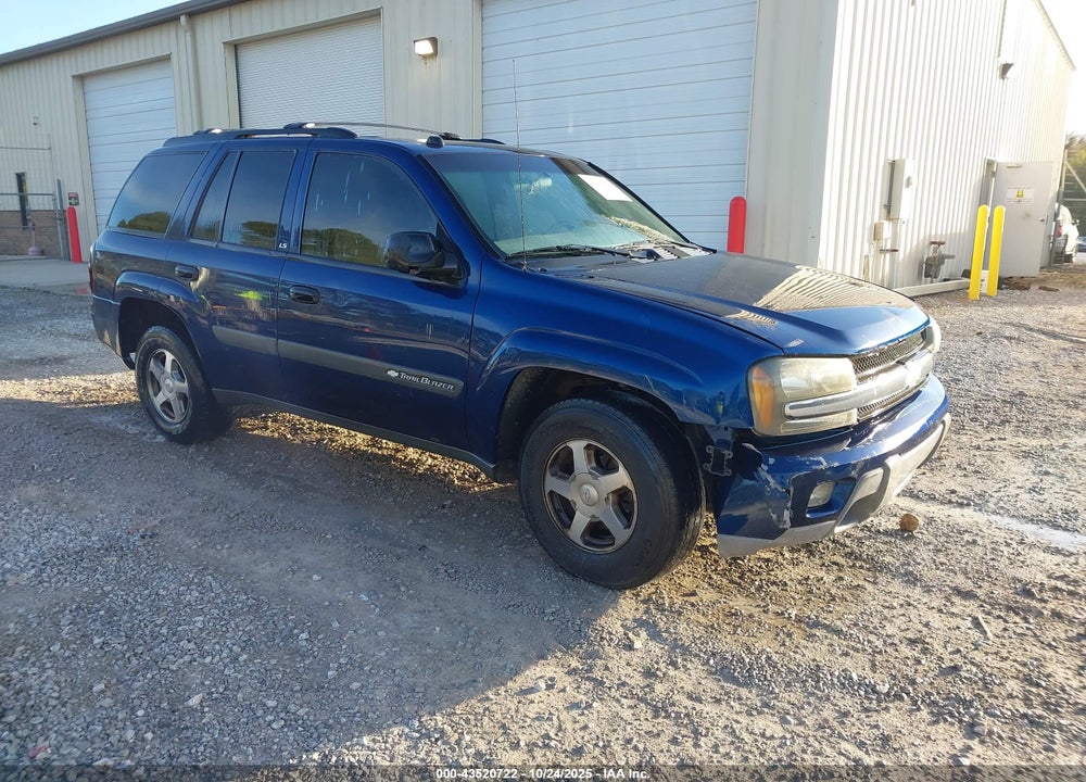 2004 CHEVROLET TRAILBLAZER LS VIN: 1GNDS13S642385872