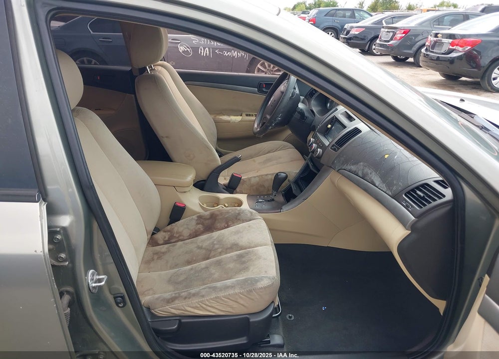 2010 HYUNDAI SONATA GLS VIN: 5NPET4AC2AH636145