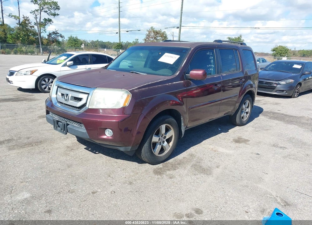 2009 HONDA PILOT EX-L VIN: 5FNYF38549B019796