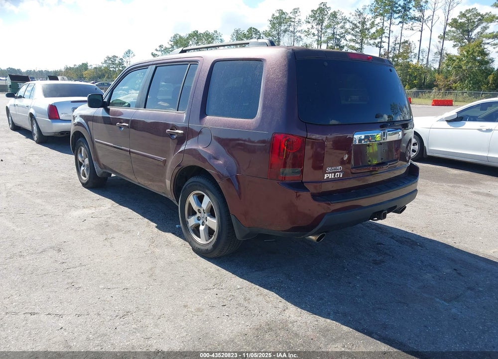 2009 HONDA PILOT EX-L VIN: 5FNYF38549B019796