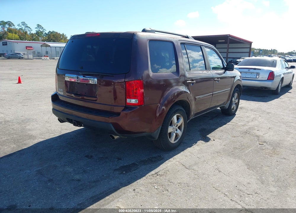 2009 HONDA PILOT EX-L VIN: 5FNYF38549B019796