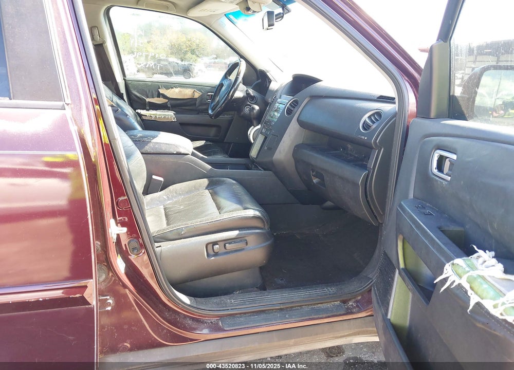 2009 HONDA PILOT EX-L VIN: 5FNYF38549B019796
