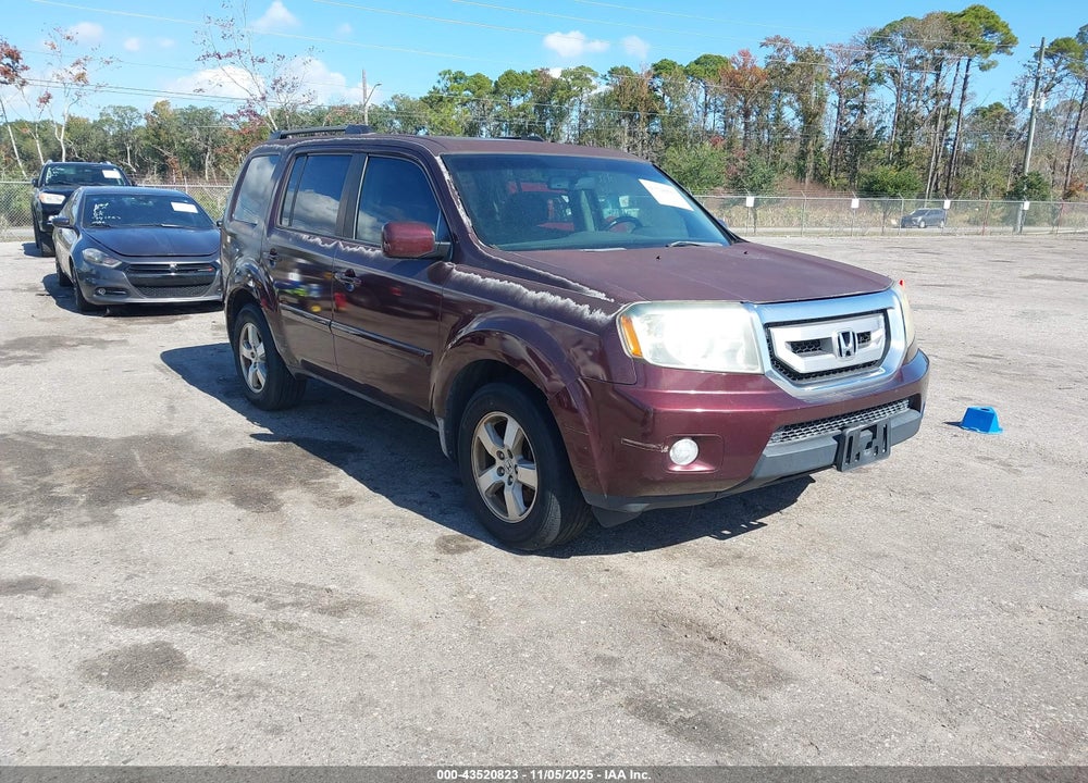 2009 HONDA PILOT EX-L VIN: 5FNYF38549B019796