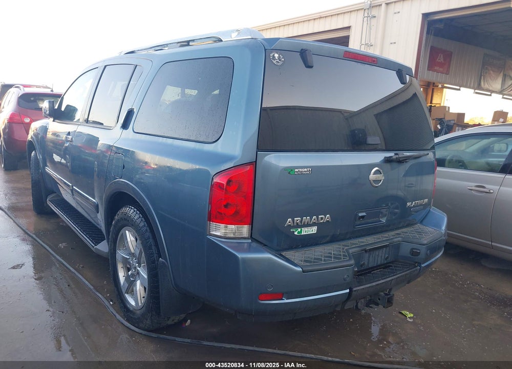 2010 NISSAN ARMADA PLATINUM VIN: 5N1BA0NE2AN613053