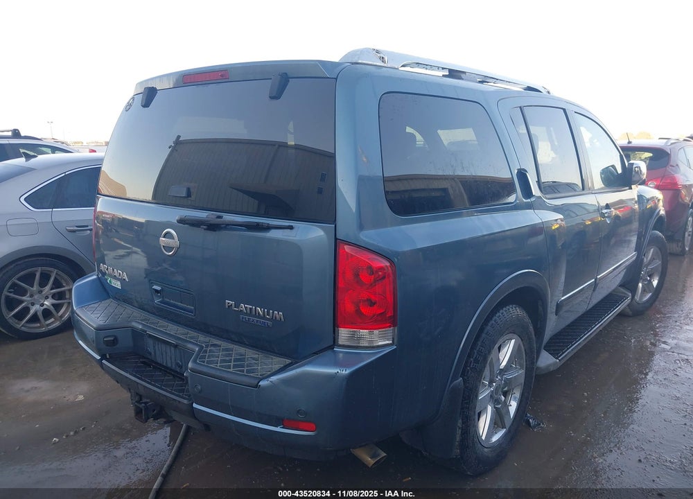 2010 NISSAN ARMADA PLATINUM VIN: 5N1BA0NE2AN613053