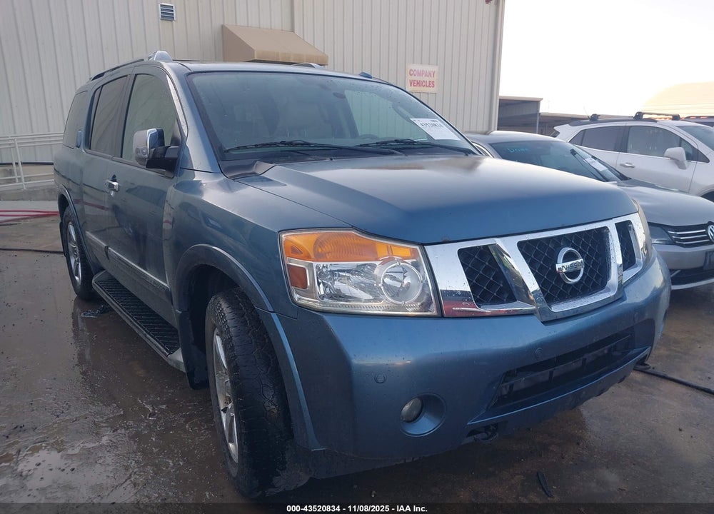 2010 NISSAN ARMADA PLATINUM VIN: 5N1BA0NE2AN613053