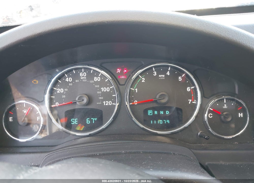2011 JEEP LIBERTY VIN: 1J4PN2GKXBW516850