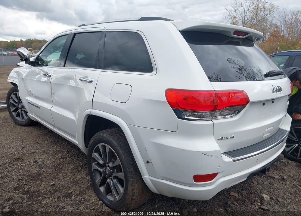 2017 JEEP GRAND CHEROKEE OVERLAND 4X4 VIN: 1C4RJFCGXHC707536